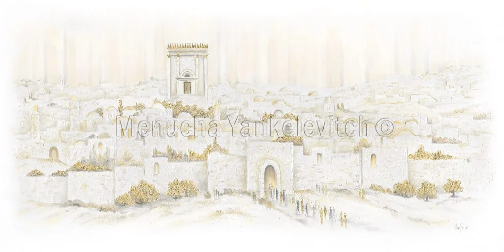 Behind the scenes of the painting