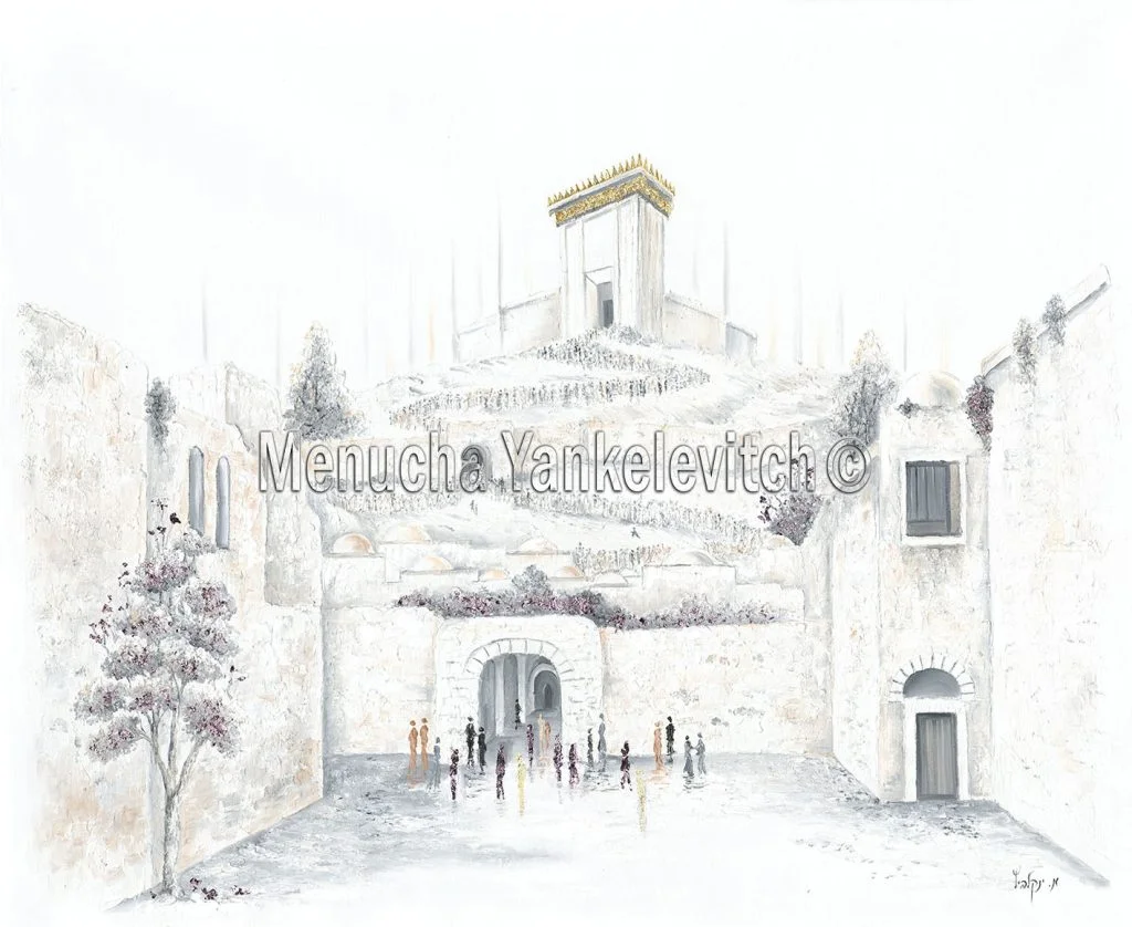 Ascending to the Holy Temple