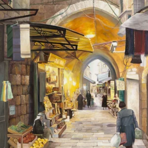 אור רך ברובע היהודי: קסם ירושלמי שכונתי