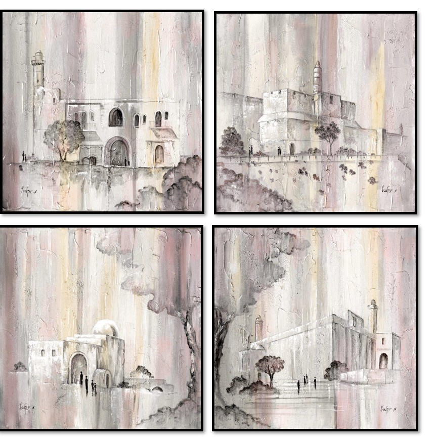 A Set of 4 Sacred Landmarks – Innovative Design